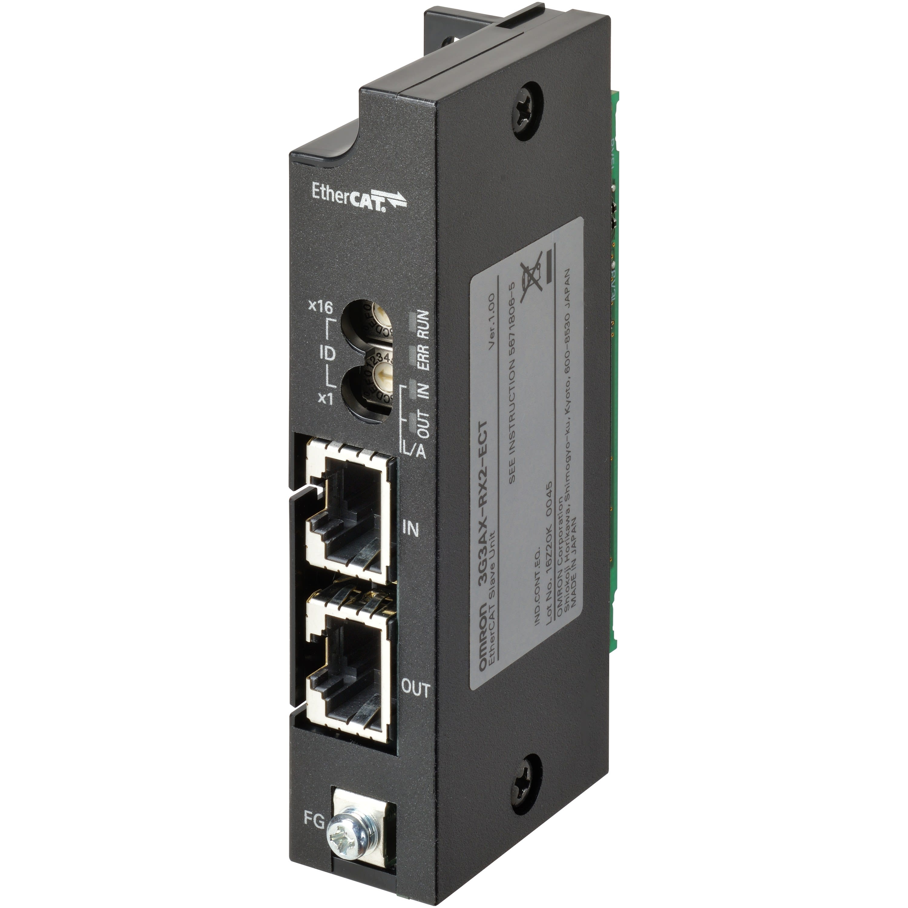 Omron - Carte EtherCAT RX2 en option