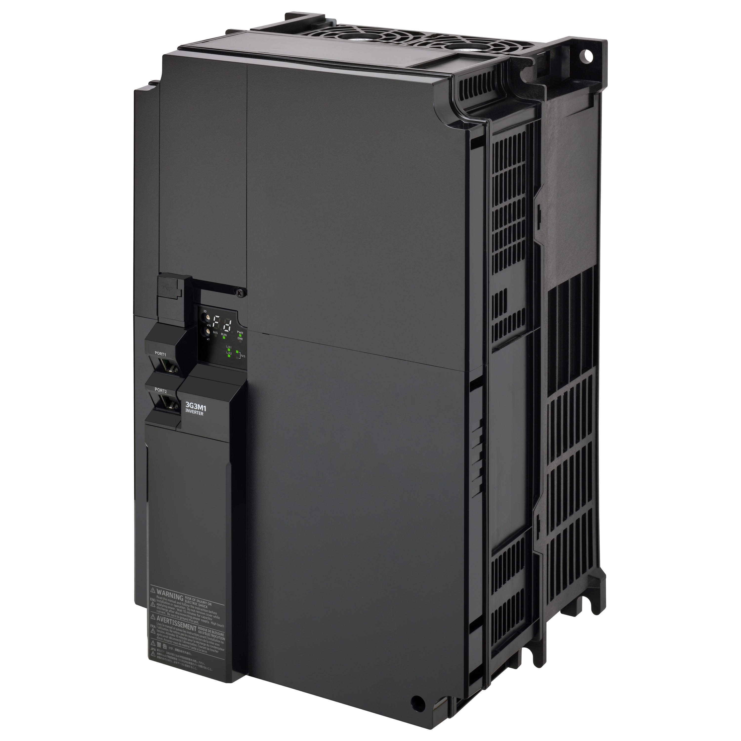 Omron - Variateur AC M1, 18,5/22 kW (HD/ND), 39/45 A (HD/ND), 400 VAC, entrée