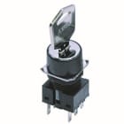 Omron - BT POUS A CLE IP65 2 DPDT