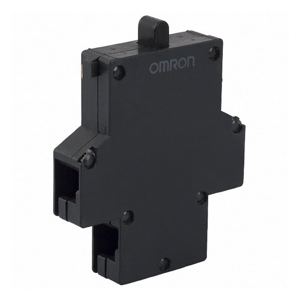 Omron - Bouton poussoir blocage continu 2NO