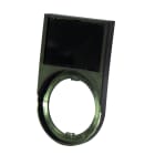 Omron - Bouton poussoir accessory A22NZ Ø22, Large Legend Plate Frame