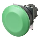 Omron - Bouton poussoir A22NZ Ø22, lentille plastique, Champignon, Alterné, Couleur bout