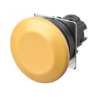 Omron - Bouton poussoir A22NZ Ø22, lentille plastique, Champignon, Alterné, Couleur bout