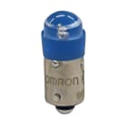 Omron - Bouton poussoir accessory A22NZ, Bleu LED Lamp 12 VAC/DC