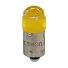 Omron - Bouton poussoir accessory A22NZ, Jaune LED Lamp 100/110/120 VAC