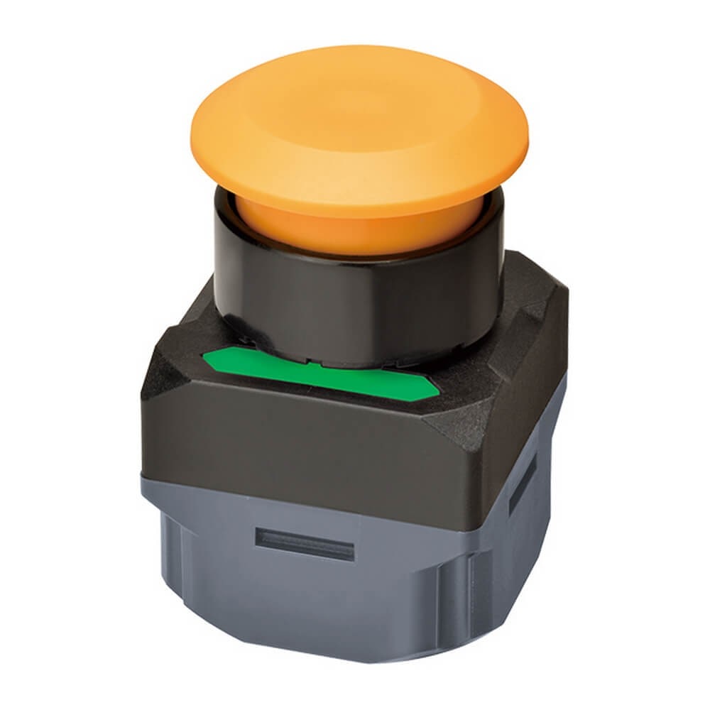 Omron - Bouton champignon sans fil, diamètre 40 mm, fréquence UE 868,3 MHz, couleur des