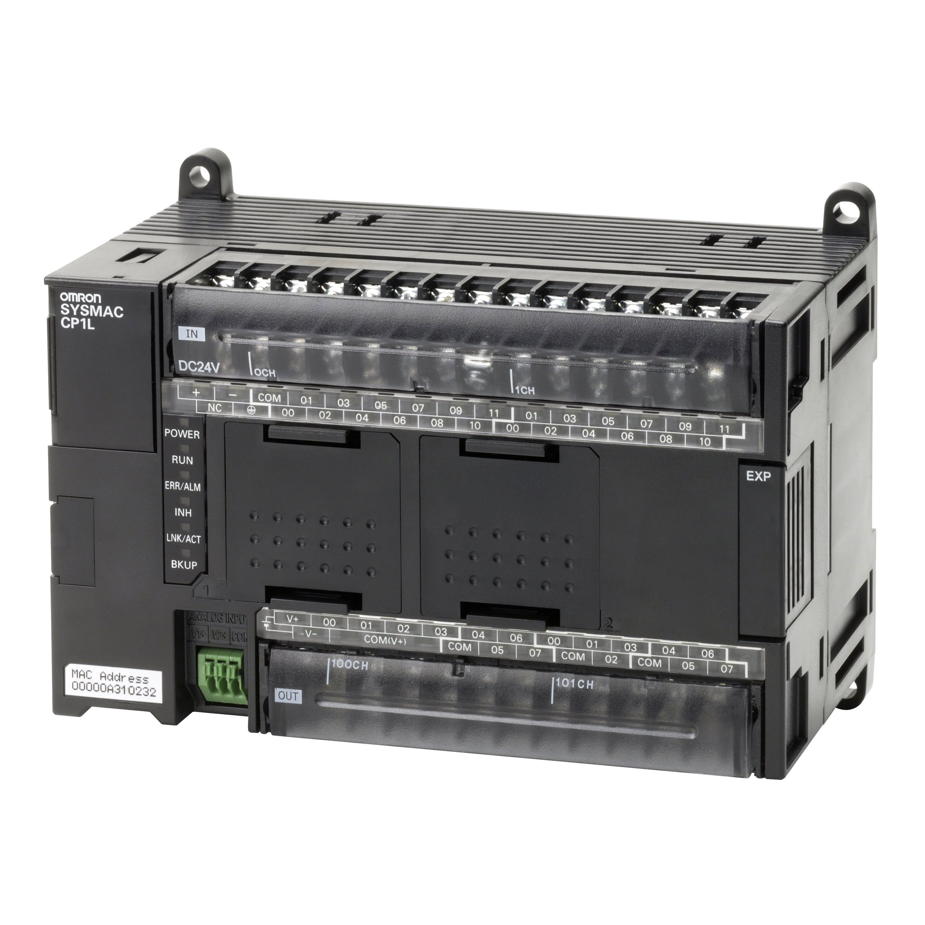 Omron - UC 24VDC 24x 24VDC E 16x S relais 2A 2 E Ana 10K Prog 32K Mots Mem Etn