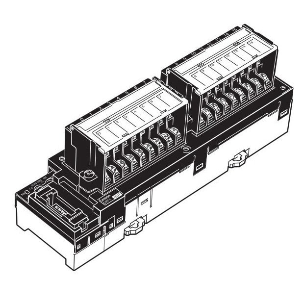 Omron - Terminal CompoNet, 16 entrées, 24 Vc.c. PNP, trois fils, bornes à visser