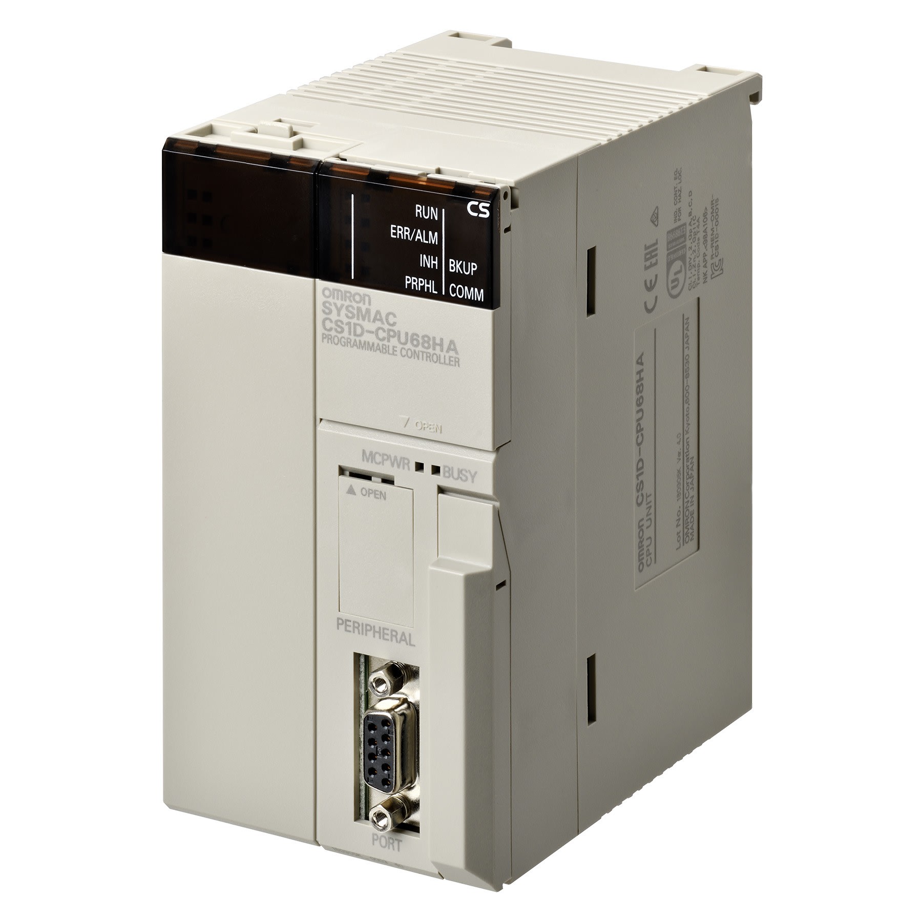 Omron - CPU système duplex, programme 250K étapes / mémoire de 448K mots