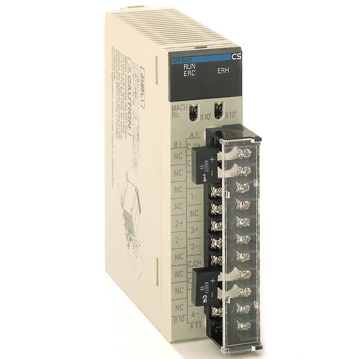 Omron - 4 entrées analogiques, 16 bits, thermocouple K, J, B, E, N, R, S, T, ou mV, born