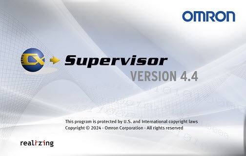 Omron - Progiciel d'exécution CX-Supervisor V4 plus (1 licence d'activation lo
