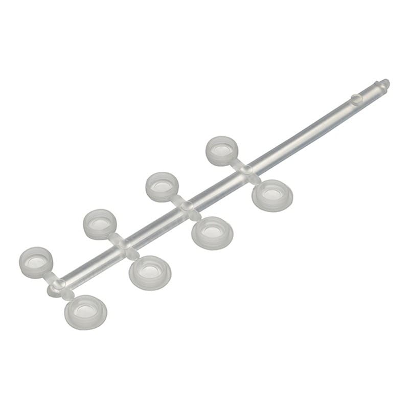 Omron - Kit d'étanchéité pour D41D, 4 bouchons plats et 4 bouchons avec rebord