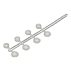 Omron - Kit d'étanchéité pour D41D, 4 bouchons plats et 4 bouchons avec rebord