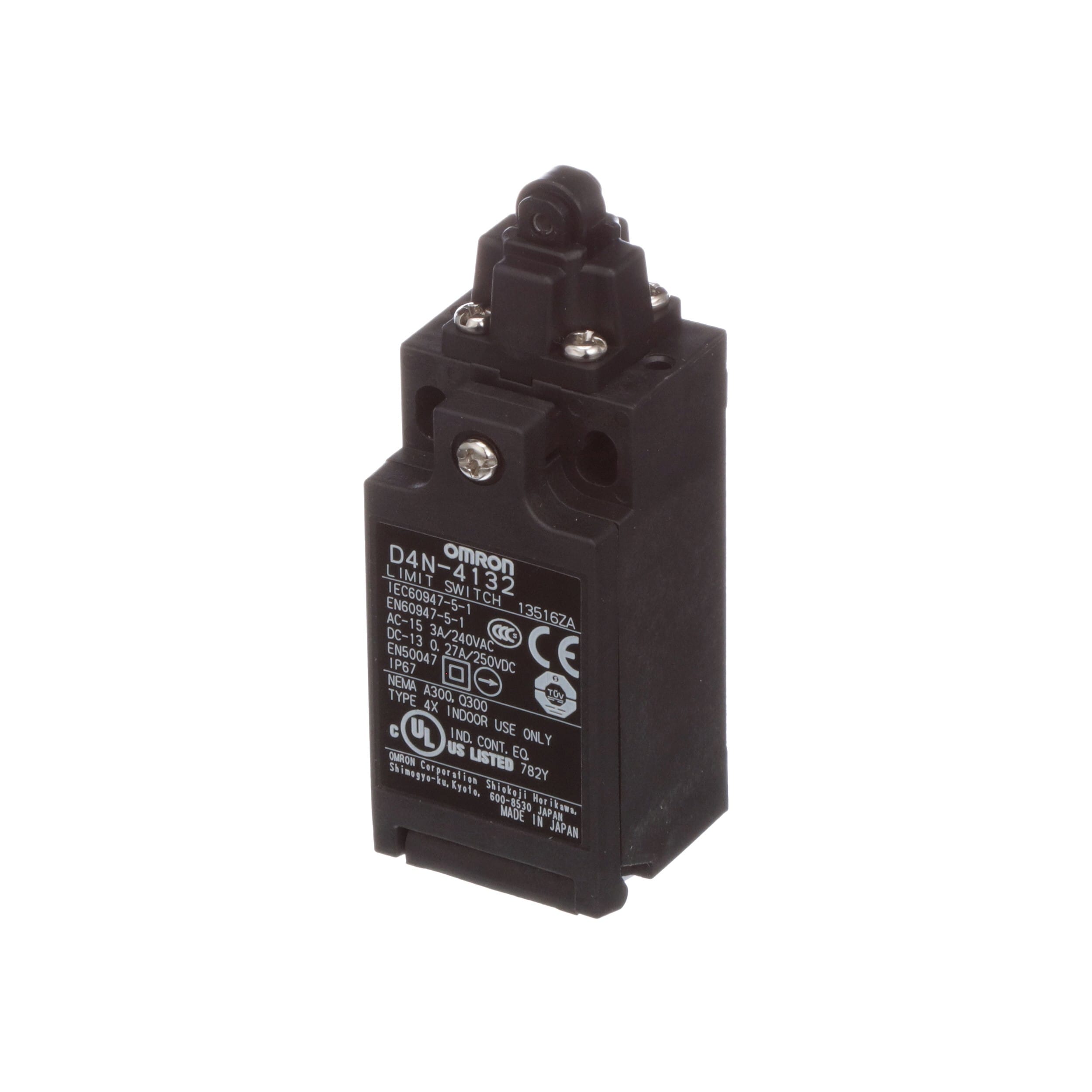 Omron - Fin de course de sécurité, Boitier plastique, entraxe de fixations standard selo