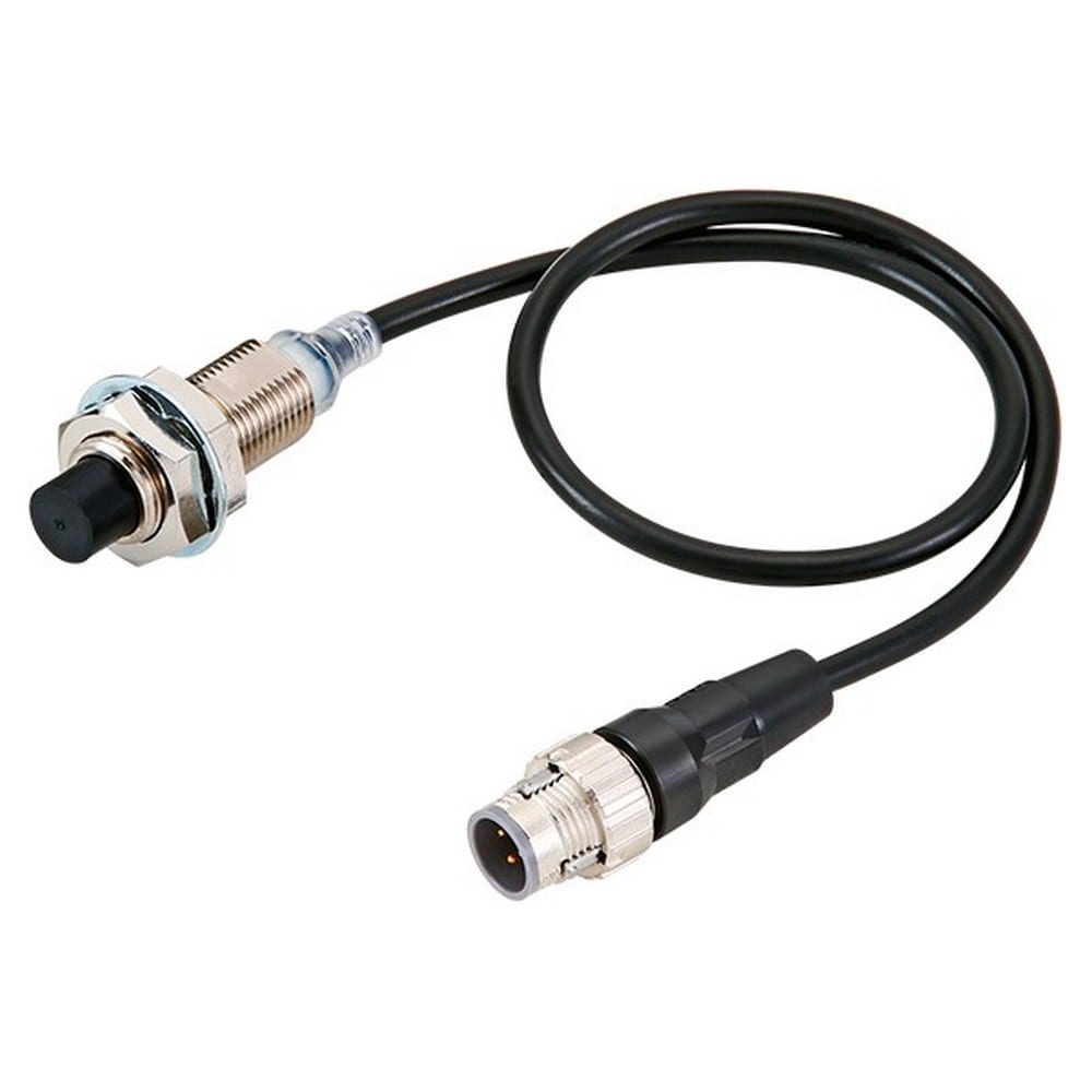 Omron - Détecteur de proximité, à induction, laiton nickelé, M12, non blindé,