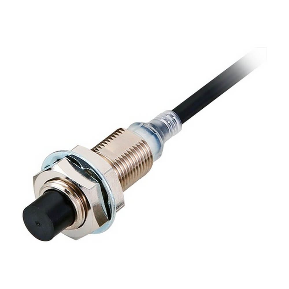 Omron - Détecteur de proximité, à induction, laiton nickelé, M12, non blindé,