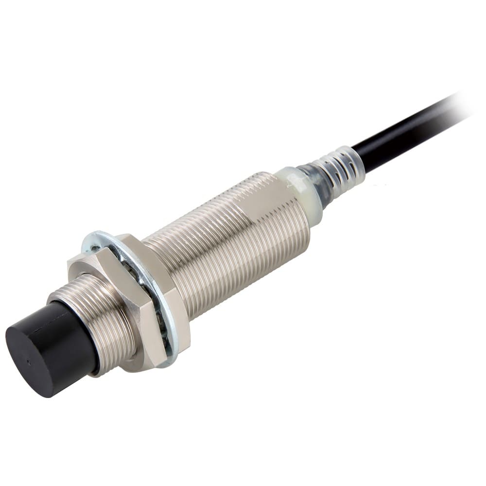 Omron - Proximity sensor, inductive, nickel-brass, long body, M18, unshielded,