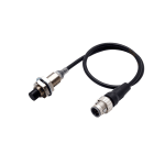 Omron - DPI court M12 nonblindé 10mm 3fils, PNPNO, IO-Link COM3, M12 Pigt 0.3m