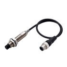 Omron - DPI long M12 nonblindé 10mm 3fils, PNP NO, IO-Link COM3, M12 Pigt 0.3m