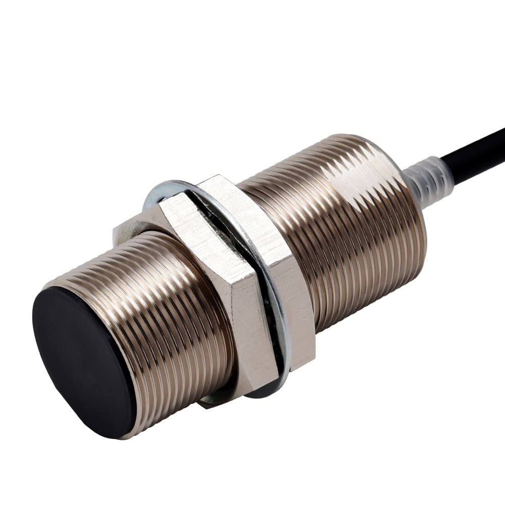 Omron - Détecteur de proximité, inductif, nickel-laiton, corps long, M30, blin
