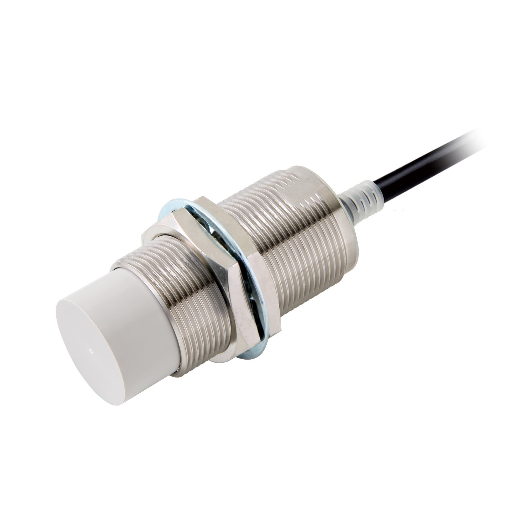 Omron - Proximity sensor, inductive, nickel-brass, long body, M30, unshielded,