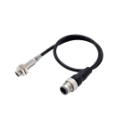 Omron - Détecteur de proximité, à induction, laiton nickelé, M8, blindé, 1,5 m