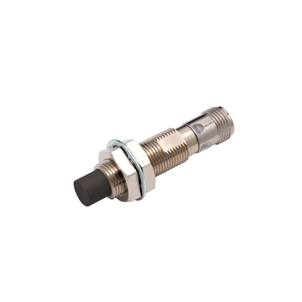 Omron - Détecteur de proximité inductif, laiton nickelé, corps court, M12, non