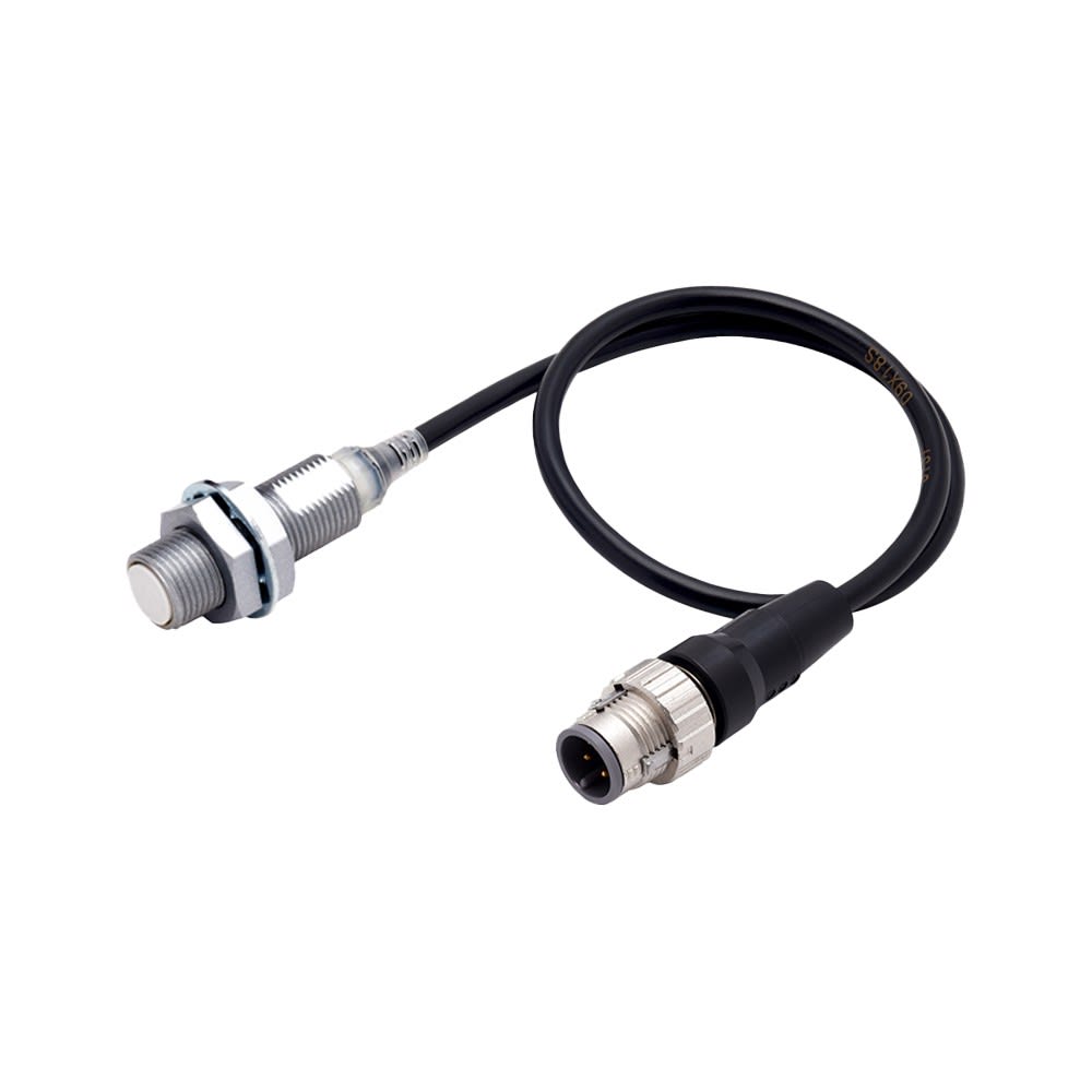 Omron - DPI, M12, blindé, 4 mm, PNP NO, IO-Link COM2, M12 torsadé 0.3m
