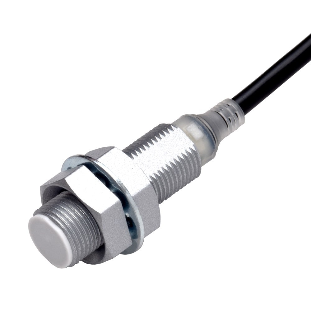 Omron - DPI, M12, blindé, 6 mm, DC, 3 fils, NPN NO, pré-câblé 2 m