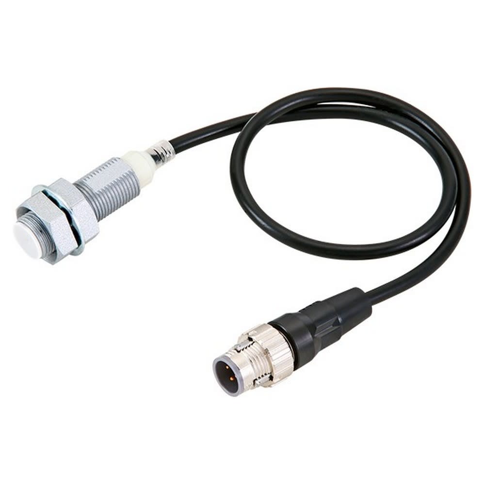 Omron - Détecteur de proximité, à induction, laiton nickelé, revêtement anti-p