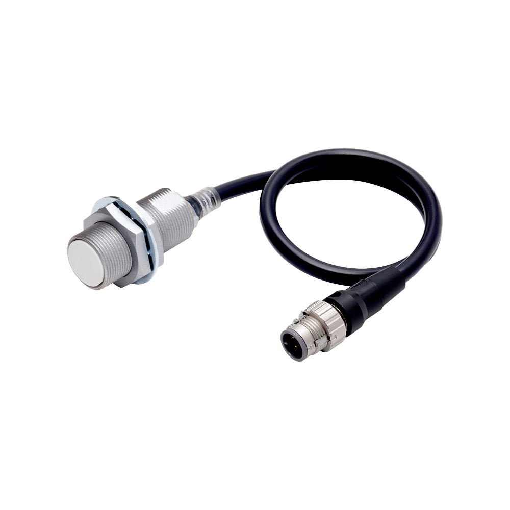 Omron - DPI, M18, blindé, 8 mm, PNP NO, IO-Link COM3, M12 torsadé 0.3m