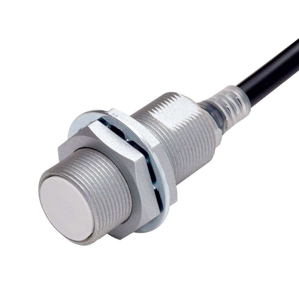 Omron - DPI, M18, blindé, 8 mm, DC, 3 fils, NPN NO, pré-câblé 2 m