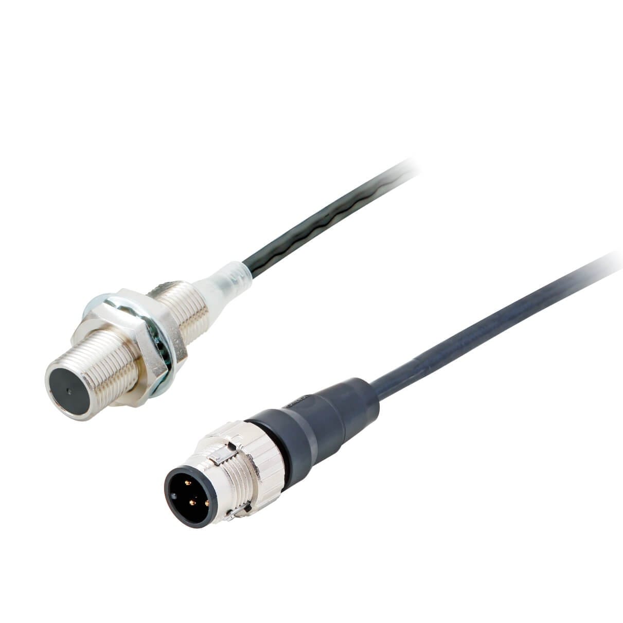 Omron - Capteur de proximité, inductif, M12, blindé, 3mm, DC 2 fils sans polar