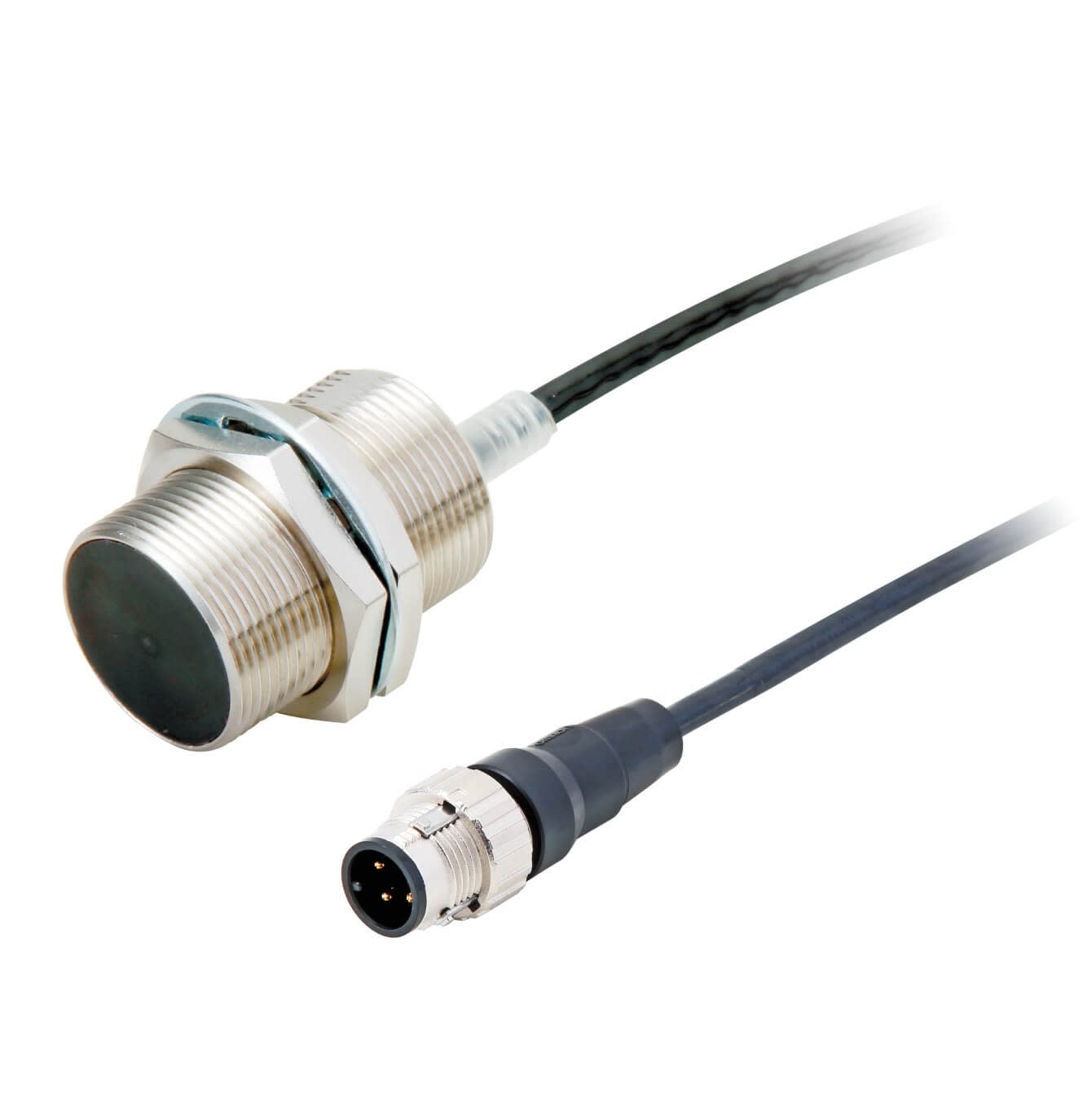 Omron - Capteur de proximité, inductif, M30, blindé, 8mm, DC 2 fils, NC, Pig-T