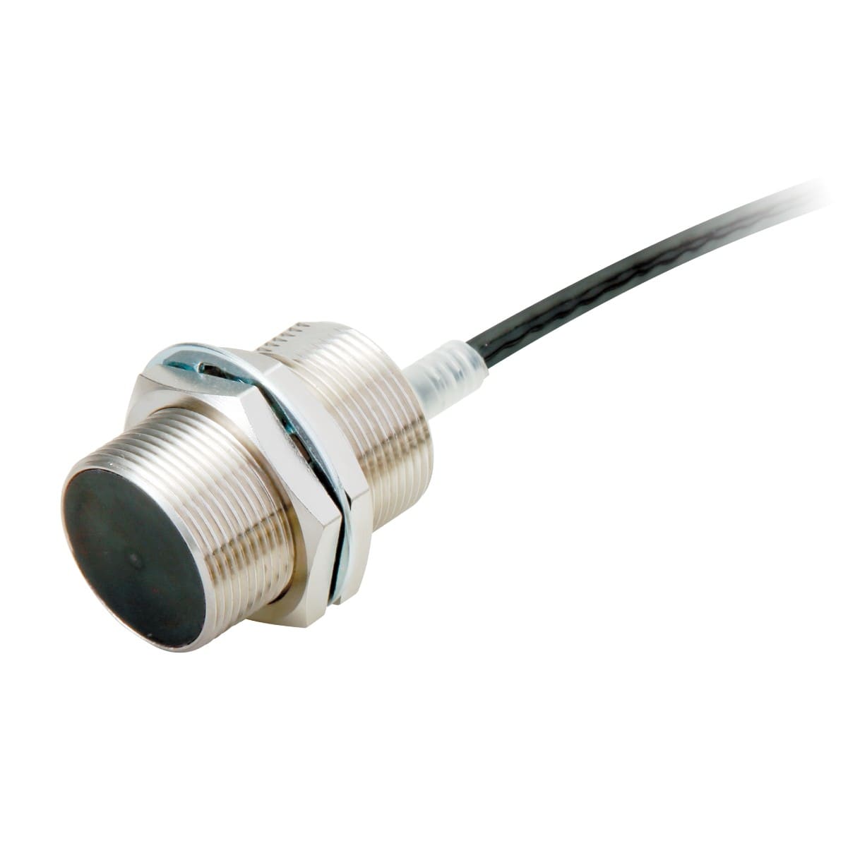Omron - Capteur de proximité, inductif, M30, blindé, 8mm, DC 2 fils, NC, câble