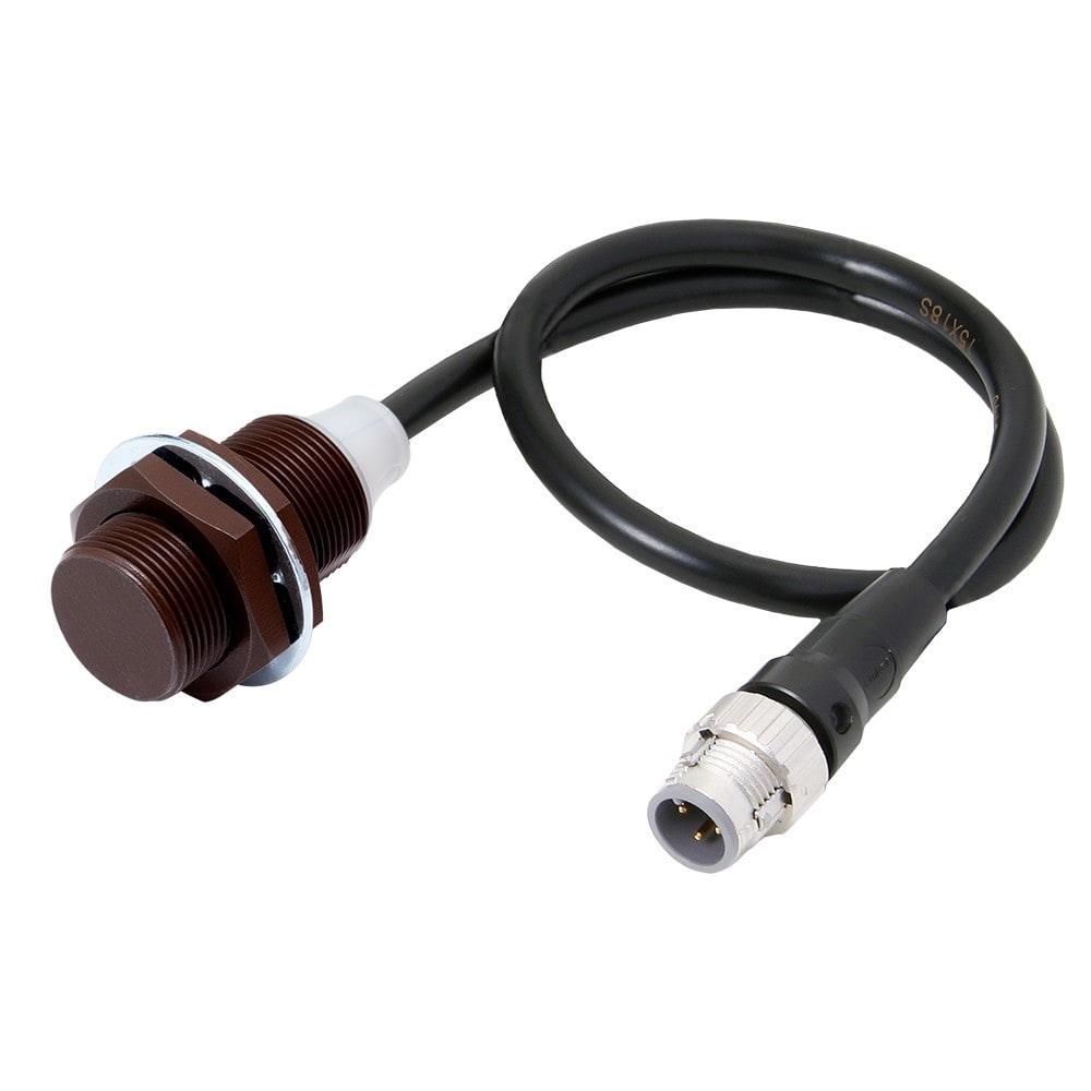 Omron - Détecteur de proximité, inductif, revêtement en résine fluorée, M12, b