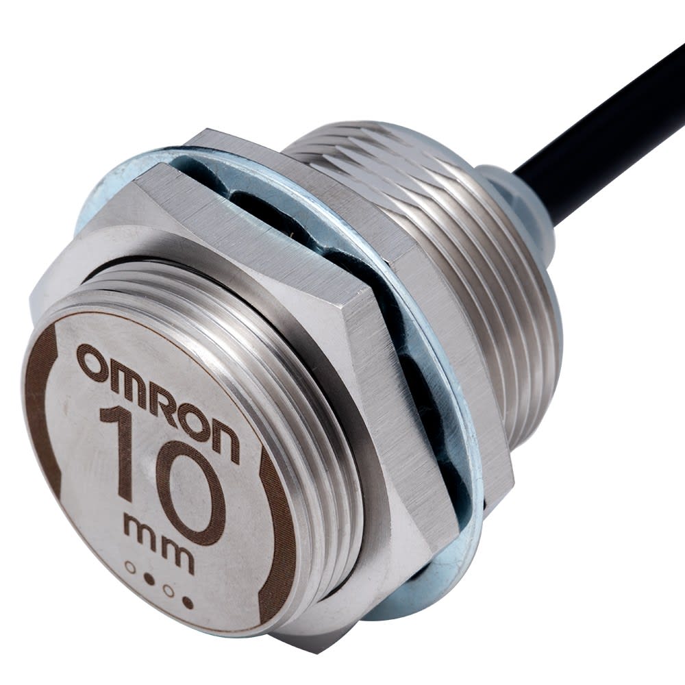 Omron - Détecteur de proximité inductif, tout inox 303 m30, blindé, 10 mm, dc,