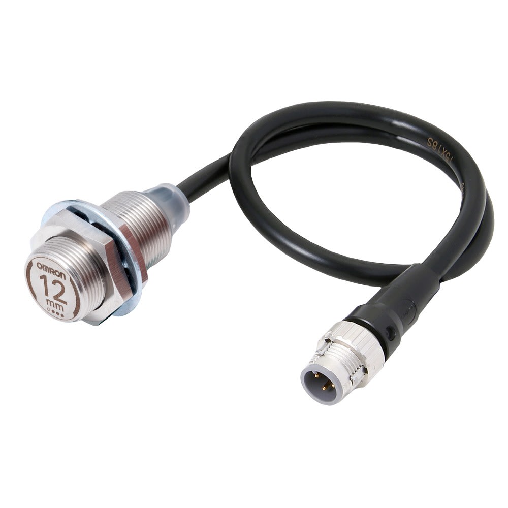 Omron - Détecteur de proximité inductif, tout inox 303 m18, blindé, 12 mm, dc,