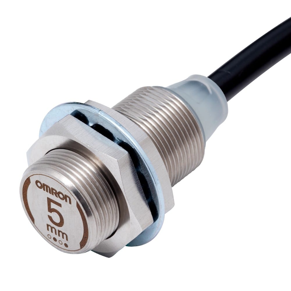 Omron - Détecteur de proximité inductif, tout inox 303 m18, blindé, 5 mm, dc,