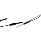 Omron - Réflexion directe, 2 mm dia., inox, rayon de courbure 25 mm, E3X-DA-SE-S: 75 mm