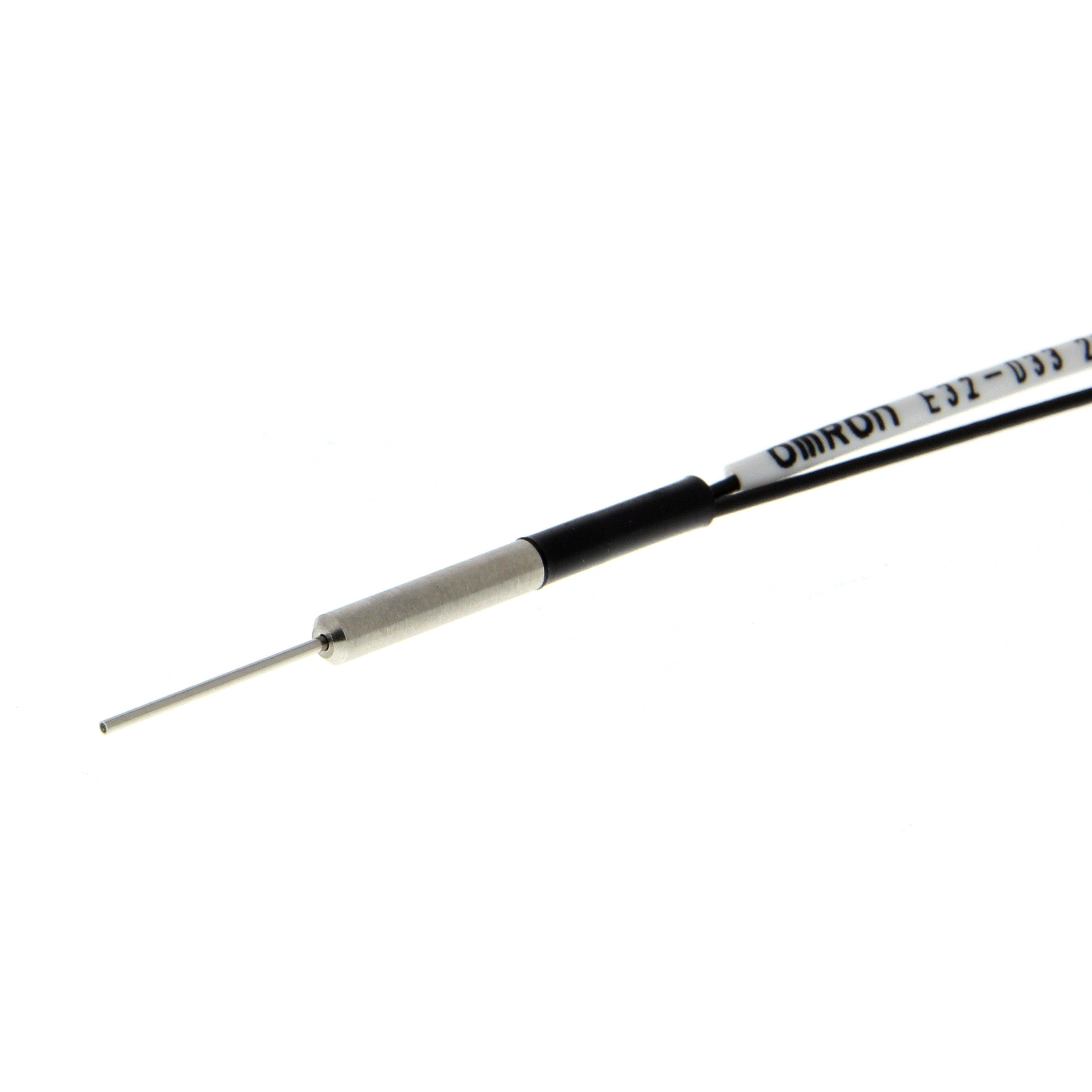 Omron - Réflexion directe, 3 mm dia. avec 15 mm 0,8 mm dia., inox, rayon de courbure 4 m