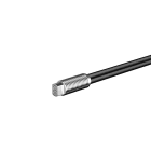 Omron - Capteur à fibre optique, diffus, tête M6, résistante à la température (150 °C),