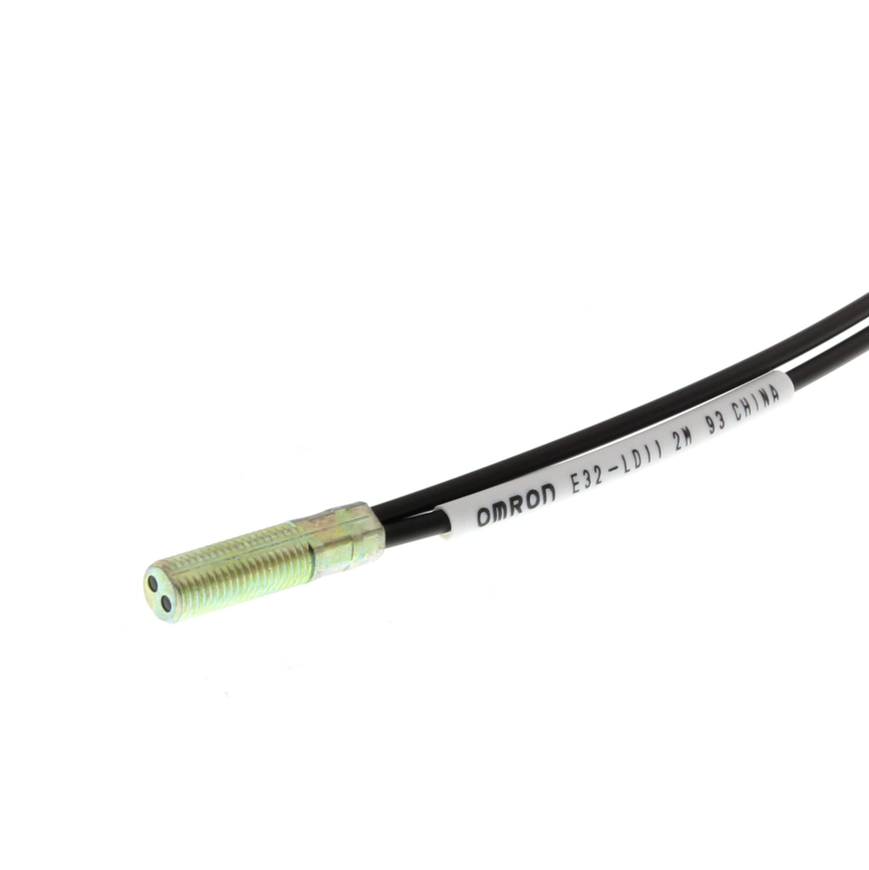 Omron - Fibre optique avec lentille intégrée flexible cylindrique diamètre M6, reflexion