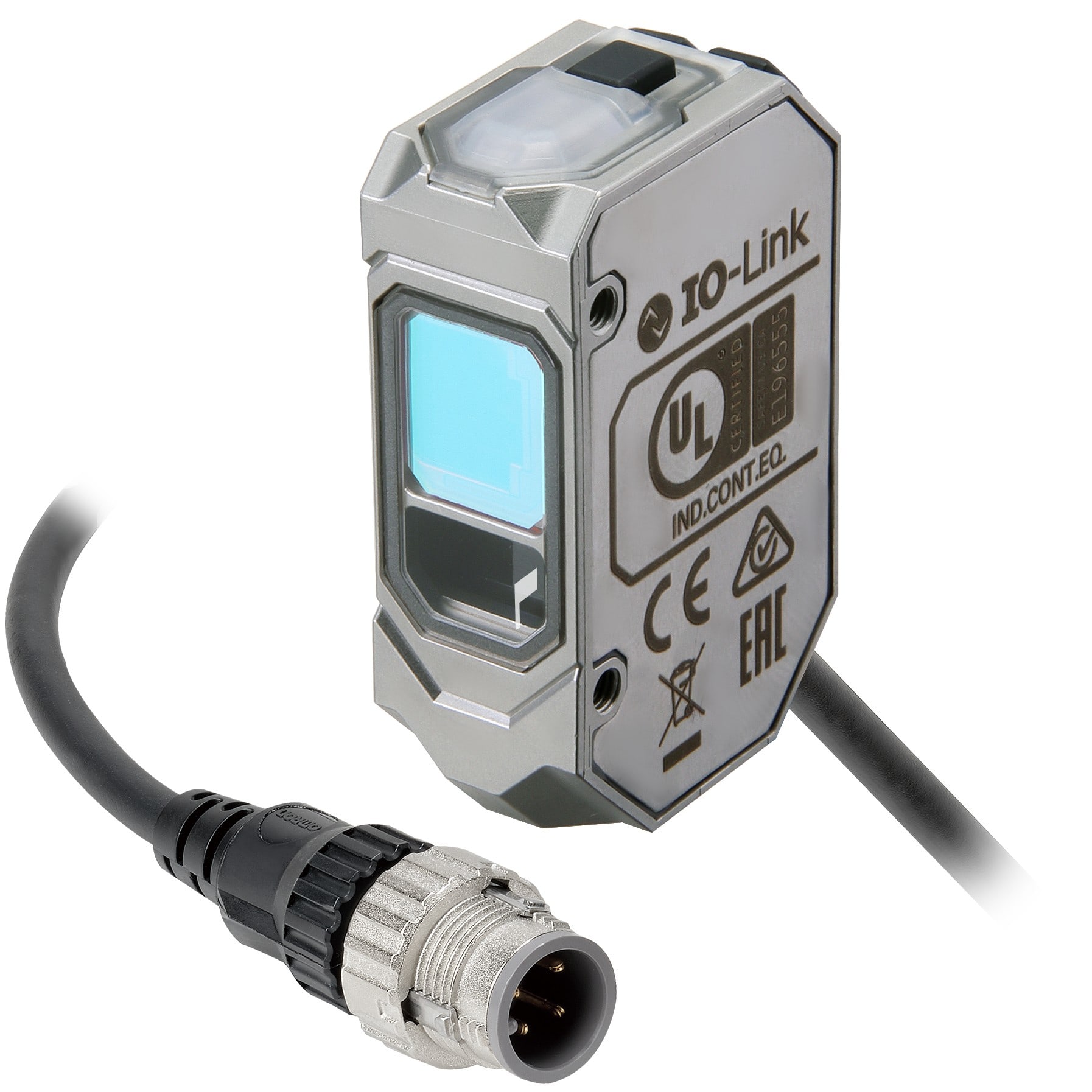 Omron - Cellule photoélectrique à suppression darrière-plan inox, laser rouge classe 1,