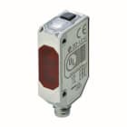 Omron - Capteur photoélectrique, carré compact, acier inoxydable, BGS, 200 mm, LED rouge