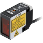 Omron - Tête de capteur laser, réflexion diffuse, 1 m, faisceau ponctuel, câble de 2 m