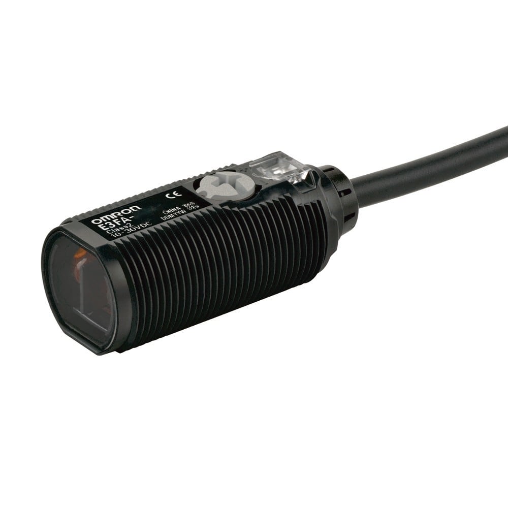 Omron - Réflexion directe, 10 cm, 10-30 Vc.c., PNP, LO/DO, câble 2 m