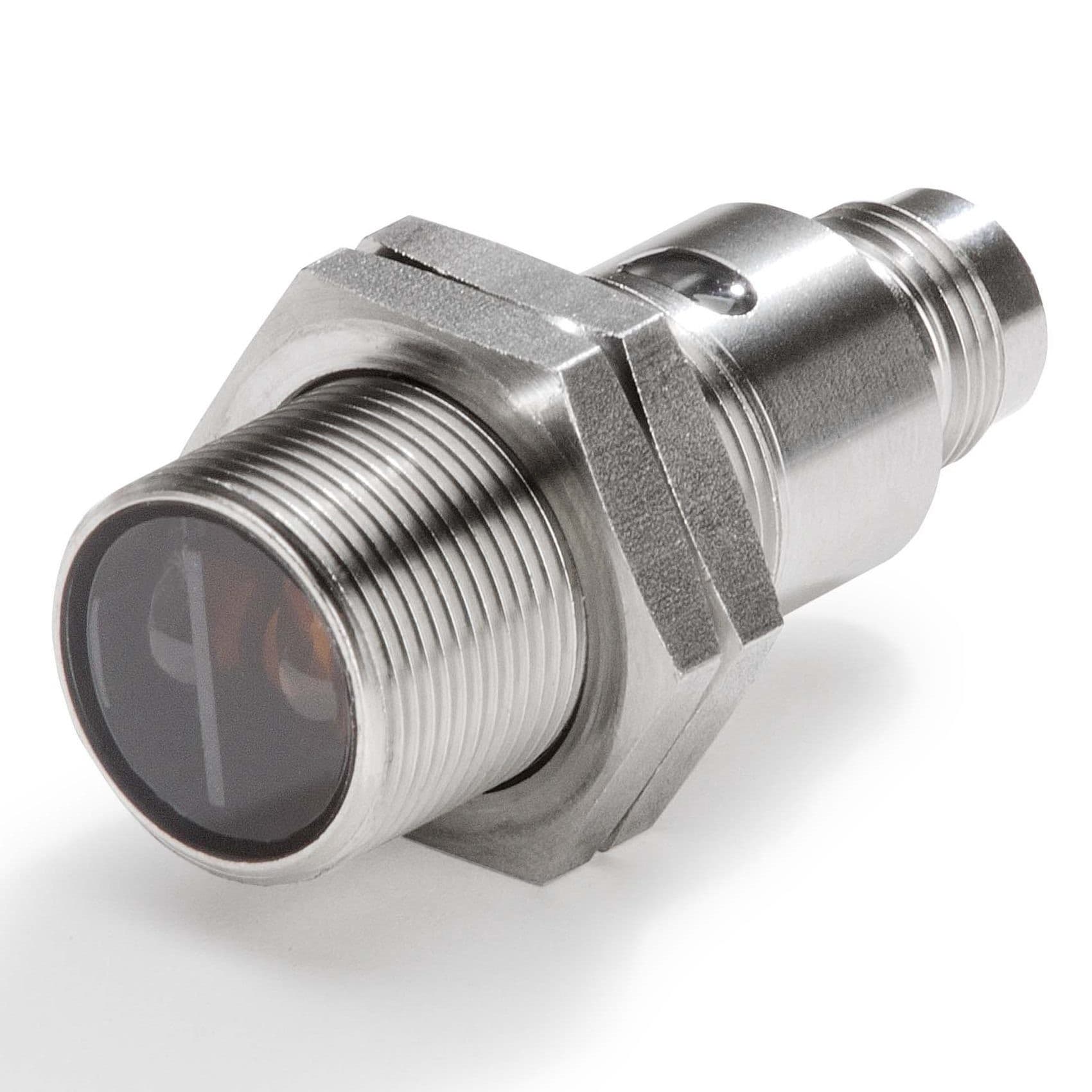 Omron - Cellule photoélectrique, M18 axial, boîtier inox, infrarouge LED, réflection dir