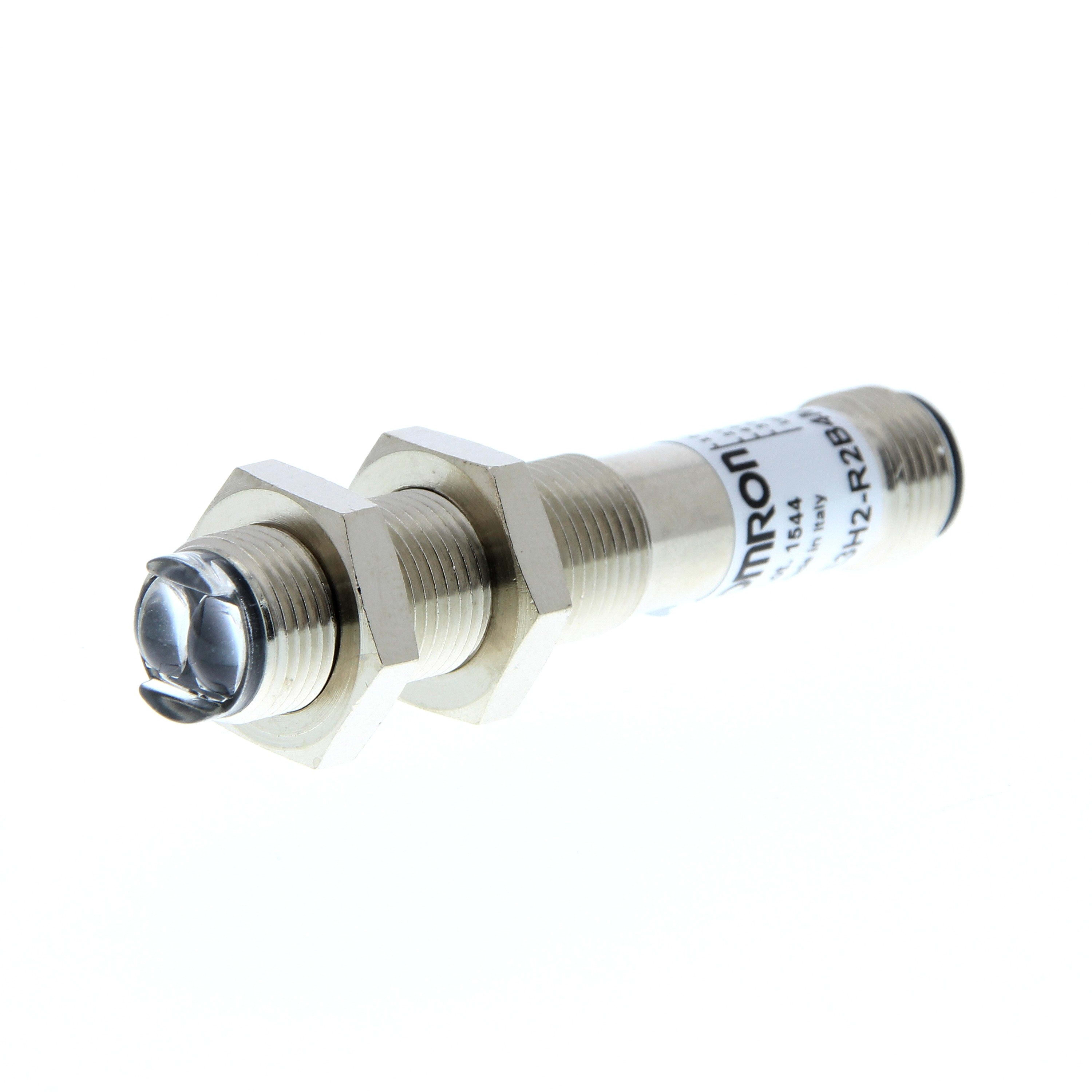 Omron - A réflecteur, 2 m, 10-30 Vc.c., PNP, LO/DO, connecteur M12