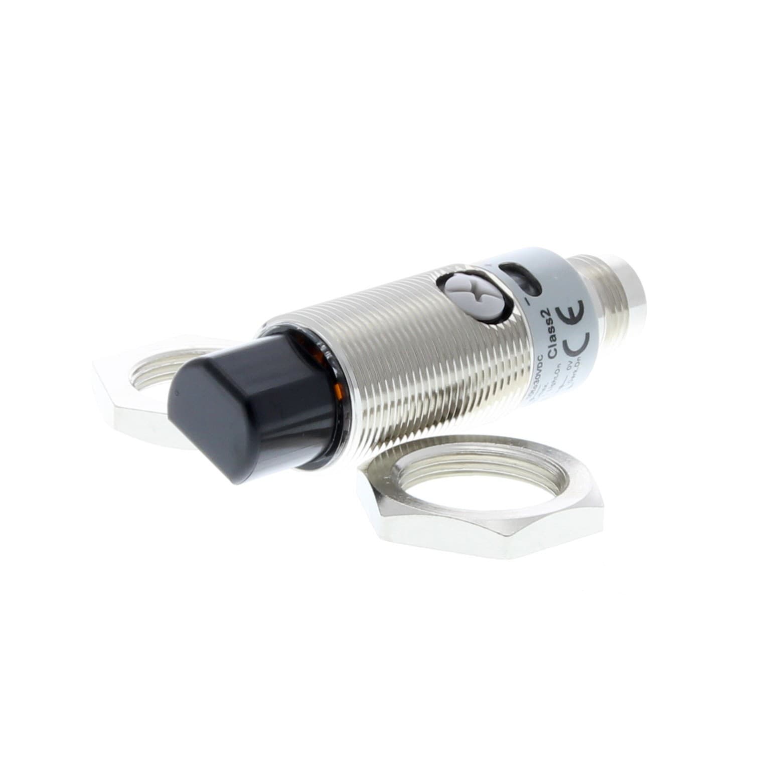 Omron - CELLULE PHOTO M18 COUDEE METALLIQUE, DIRECT, NPN, CONNECTEUR